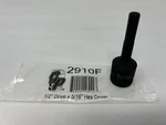 New Grey Pneumatic 2910F 1/2" 5/16" Hex Driver Socket. Fixed Price $14.99.
