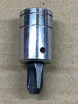 Snap On FP41B #4 Phillips 3/8" Short Bit Socket Driver Usa. Fixed Price $11.21.