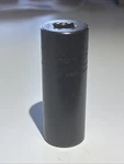 Snap-on Tools 3/8" Drive 17MM Metric 12PT Deep Impact Socket SIMDFM17. Fixed Price $20.95.