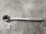 Vintage Craftsman -v- 44977 1/2'' Drive Quick Release Thumb Wheel Ratchet 10". Fixed Price $34.00.