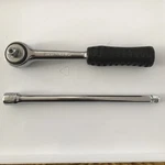 Stanley 86-395 Chrome Vanadium Ratchet And 86-007 Socket Extension.. Fixed Price $13.63.