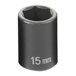 Grey Pneumatic 1015M 3/8" Drive X 15MM Standard Impact Socket. Fixed Price $21.95.