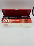 Vintage Brand New 20PC Blackhawk 3/8 Drive Sae Socket Set Metal Case. Fixed Price $60.00.