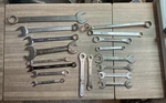 18 Made In Usa-box End-combo-ratchet -craftsman, Easco, Par-x WRENCHES-1 To 3/8. Fixed Price $39.00.
