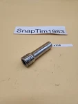Snap-on Tools 1/2" Drive Sae Deep 12 Point Chrome Socket S161A Usa. Fixed Price $23.99.