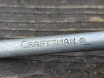 Vintage Craftsman Circle U 3/8" Drive Sliding T-handle Socket Breaker Bar 7.25". Fixed Price $21.99.