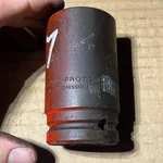 Proto Professional 07519L Deep 1-3/16" Impact Socket Pt 3/4" Drive. Fixed Price $20.00.