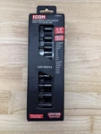 Icon 3/8 In. Drive Professional Triple-square Impact Bit Socket Set, 9-PIECE New. Fixed Price $44.99.