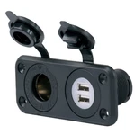 Marinco 12VCOMBO Sealink Deluxe Dual Usb Charger And Receptacle. Fixed Price $49.06.