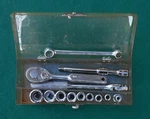 Armstrong 14 Pc 1/4" Dr Sae Socket Wrench Set W/box * Free Shipping!. Fixed Price $79.99.