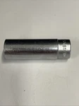 Snap-on Tools Usa 1/2" Drive 12 Point Sae Size 9/16" Deep Chrome Socket SVS181. Fixed Price $8.05.