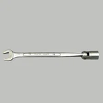 Mastercraft 1/2 Combination Swivel Flex Socket Wrench 12 Pt & Open Ended Japan. Fixed Price $14.99.