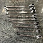 Snap-on SOXRR707A With Bonus SOXRR8A, SOXRR10A Ratcheting Reversible Set. Fixed Price $529.95.