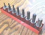 Lot Of Torx Bit Sockets, 3/8" Drive. Stanley, Proto, Channellock. Usa Made Euc. Fixed Price $42.95.
