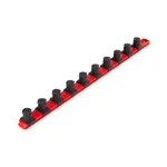 3/4 In. Drive X 18 Socket Rail, 10 Clips, Red. Fixed Price $15.60.