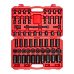 Tekton SID92401 1/2" Drive 6-POINT Impact Socket Set, 57-PIECE. Fixed Price $310.00.