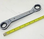 Mac Tools ROW24282 3/4 7/8" Offset 12-POINT Ratcheting Box Wrench. Fixed Price $20.00.