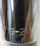 Armstrong 12-214 7/16-INCH, Point, 1/2-INCH Drive Sae Deep Socket New. Fixed Price $14.99.