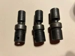 Snap On Tools 3PC Lot 1/2" Impact Socket Sae Flex Swivel Universal 9/16 5/8. Fixed Price $49.99.