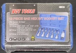 Vct Tools 10072 13 Piece Sae Hex Bit Crv Socket Set 1/4 , 3/8 1/2 Drive. Fixed Price $46.00.