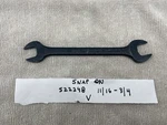 Vintage Snap-on S2224B Open-end Wrench 3/4 X 11/16 Inch. Fixed Price $18.73.