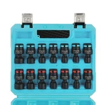 Duratech 14PCS 3/8" Universal Impact Swivel Socket Set Shallow Wobble Sae Metric. Fixed Price $64.99.