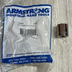New Armstrong 11-122 3/8" Drive 11/16" 12-POINT Socket Usa Made. Fixed Price $8.66.