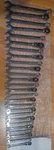 Blue POINT,2 SNAP-ON,2 Gearwrench 9-22MM Ratcheting And Combination Wrenches. Fixed Price $575.00.