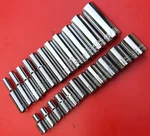 New Craftsman Tools 21 Piece 1/4" Drive Deep & Shallow Sae 6 Point Socket Set. Fixed Price $30.83.