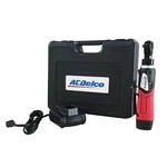 Delco ARW1207 G12 Compact Series 12V 1/4" Ratchet Wrench Battery And Charger. Fixed Price $78.29.