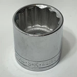 40140 1-1/4" 12PT Chrome Socket 1/2 Drive Made In Usa S-k Tool Shallow. Fixed Price $14.99.