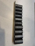 Snap-on 312IMMS 1/2" Drive 15-20, 22-24, 27 6-PT Semi-deep Impact Socket Set. Fixed Price $215.00.