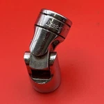 Snap-on Tools 3/8 Drive 12PT 7/16" FU14A Swivel Socket Usa. Fixed Price $19.99.
