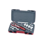 Teng Tools 21 Piece 1/2 Inch Drive 6 Point Metric Regular/shallow Socket Set .... Fixed Price $211.22.