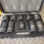 Pittsburgh Pro Drive Sae 10PC Impact Socket Set 93903 W/ Case Free Shipping. Fixed Price $64.00.