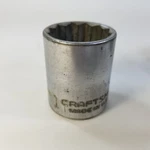 Vintage -craftsman- 1/2"DR. 12PT. 1" Standard Socket -vv- 47514. Fixed Price $11.99.