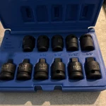 Grey Pneumatic 1211P 3/8" Drive, Pc. Pipe Plug Socket Set. Fixed Price $39.95.