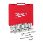 Milwaukee 48-22-9008 3/8DR 56PC Rat & Socket Set Sae Metric Auth Usa Dealer!. Fixed Price $117.77.