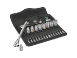 Wera 05004021001 - 8100 Sa 11 Zyklop Metal Ratchet Set W/switch Lever, 1/4'. Fixed Price $97.81.