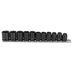 Stanley Proto J72202 11 Piece 6 Point 3/8" Drive Metric Impact Socket Set. Fixed Price $65.19.