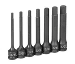 Grey Pneumatic 1247H 3/8" Piece 4" Length Fractional Hex Driver Set. Fixed Price $102.58.