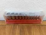 Snap-on Tools 211SFY Piece 3/8" Drive 12 Point Sae Deep Socket Set New Chrome. Fixed Price $259.00.