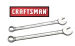 Craftsman Wrenches Polished Combination Sae Or Mm 12PT. Fixed Price $14.95.