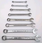 Lot/set Of 8: Craftsman Sae Combination Wrench Vv Va 1/4" 11/16" *usa*. Fixed Price $34.99.