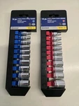 Kobalt 0338637 & 0338636 10-PC. Metric And Sae Socket Sets. Fixed Price $29.97.