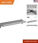 6" X 30" Stainless Steel Wall Shelf Metal Shelving Garage, Laundry, Stora.... Fixed Price $100.09.