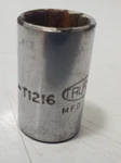 Tru-test 3/8 Drive 1/2 T1216 12PT Socket. Fixed Price $9.00.