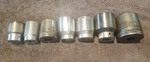 Craftsman Tools Usa 7 Piece Sae Shallow Socket Set 3/4" Dr 12 Pt 1/4" 2". Fixed Price $79.99.