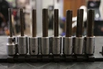 Mac Tools 8PC Metric Allen Wrench Socket Set (one Replaced With 3/8"). Fixed Price $75.00.