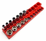 Mechanics Time Saver 3/8 Sae Magnetic Socket Holder Deep & Shallow Organizer. Fixed Price $24.99.